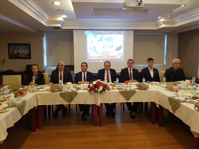 MHP Aksaray Belediye Başkan Adayını Tanıttı