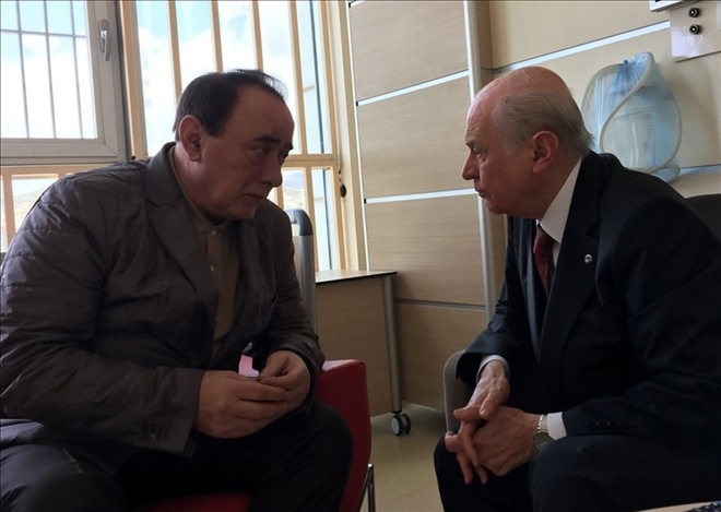 MHP Genel Başkanı Bahçeli, Çakıcı´yı ziyaret etti