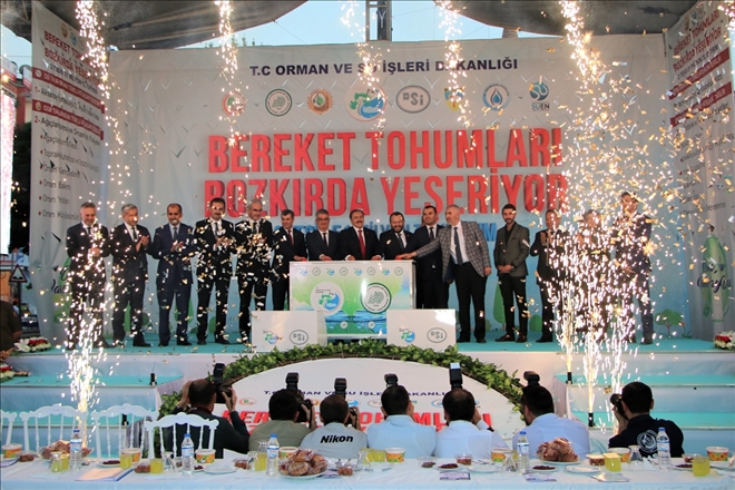 Orman ve Su İşleri Bakanı Veysel Eroğlu: - 