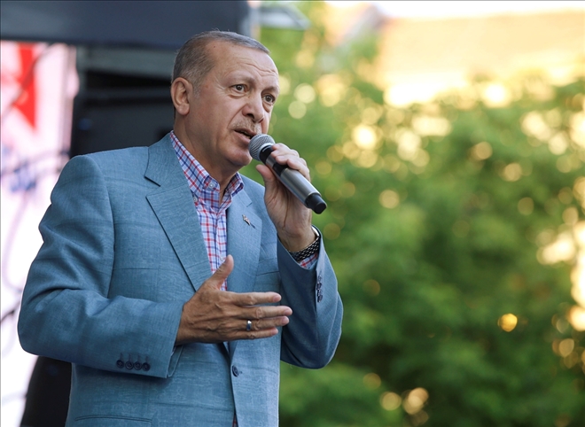 Cumhurbaşkanı Erdoğan Aksaray´da