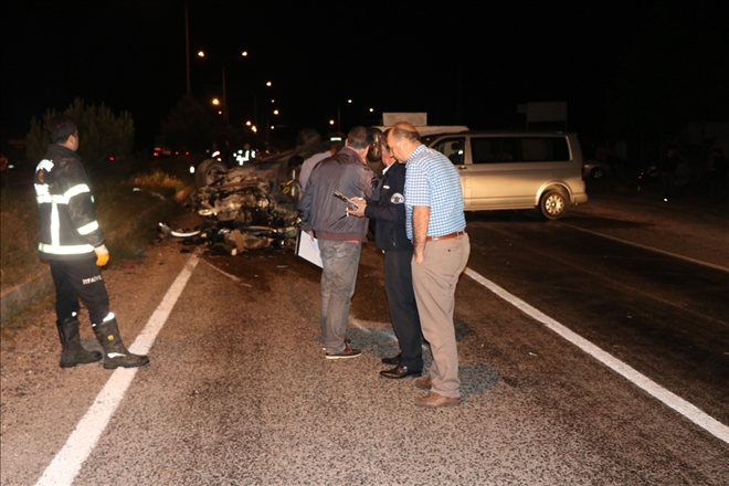 Nevşehir´de otomobille minibüs çarpıştı: 1 ölü, 9 yaralı