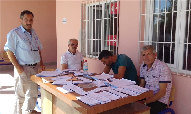 Kızılkaya köyü referandum oylamasında