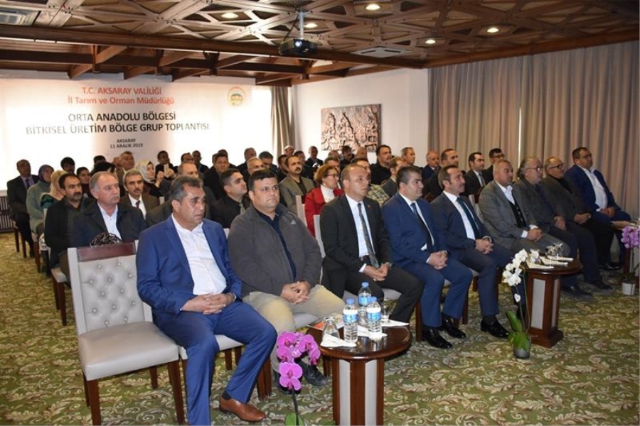 Orta Anadolu Bölgesi Bitkisel Üretim Grup Toplantısı Gerçekleştirildi