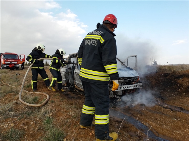 Aksaray Belediyesi itfaiye ekipleri yılın ilk yarısında 427 yangına müdahale etti