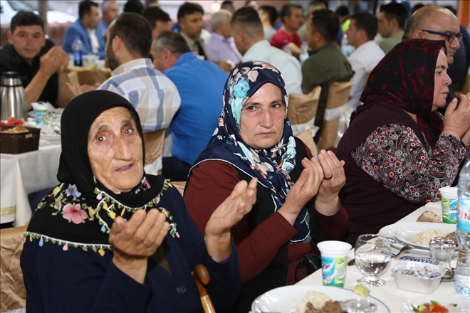 Şehit ve Gazi Aileleri 15 Temmuz Yemeğinde Buluştu