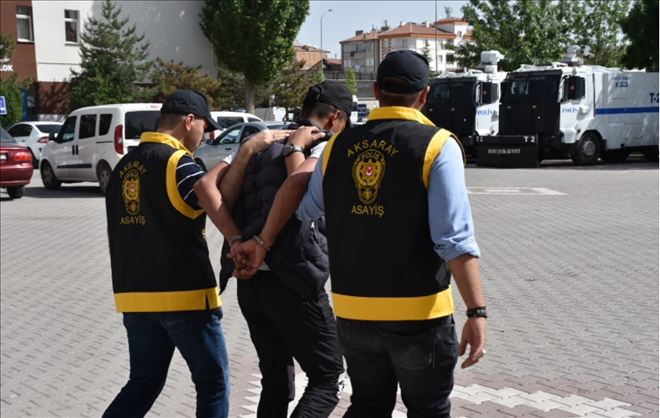 Aksaray da,aranan 6 şahıs yakalanarak tutuklandı