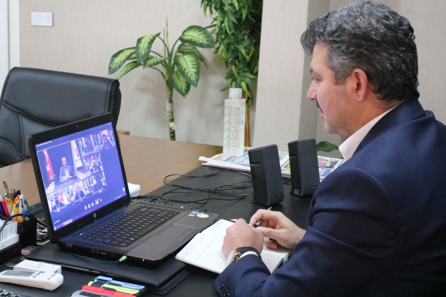 AK Parti İl Başkanları toplantısı  video konferans yöntemiyle gerçekleştirildi