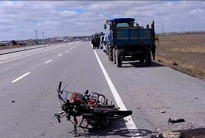 Afganistan uyruklu genç motosiklet kazasında hayatını kaybetti