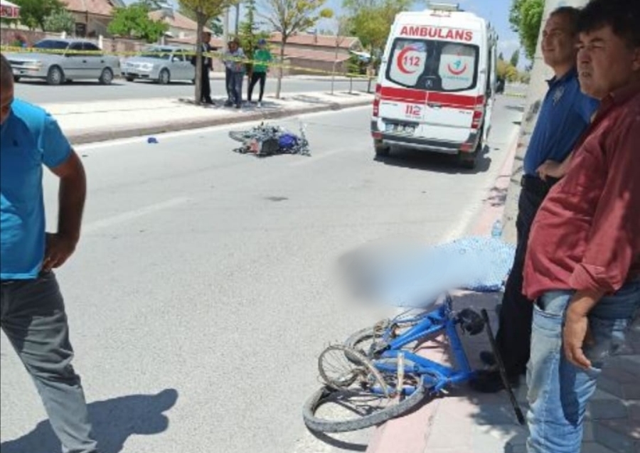 Aksaray’da motosiklet kazası: 1 ölü 