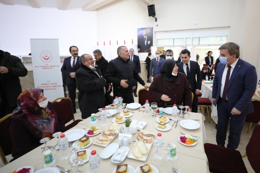 Şehit ve Gaziler onuruna yemek programı düzenlendi