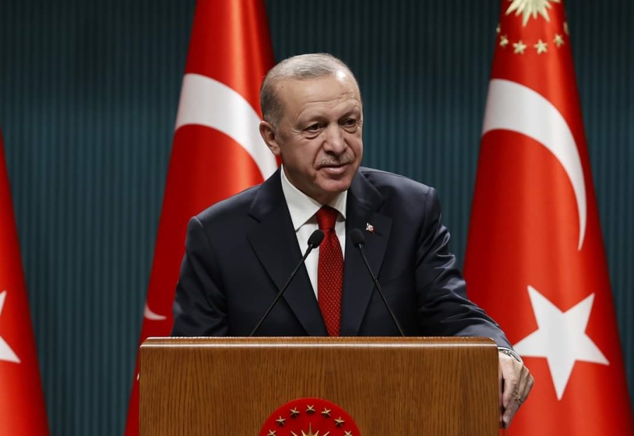 Kabine toplantısı sonrası Cumhurbaşkanı Erdoğan