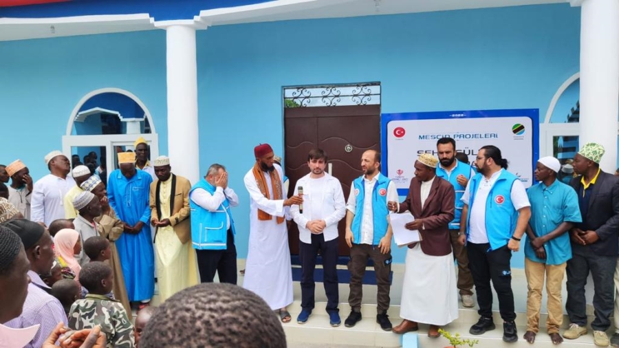 Tanzanya’da yaptırılan Şehr-i Süleha Aksaray Külliyesi dualarla hizmete açıldı
