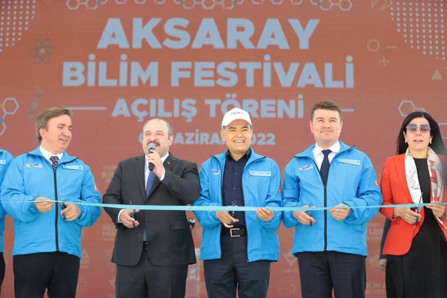 Sanayi ve Teknoloji Bakanı Mustafa Varank  Bilim Festivali