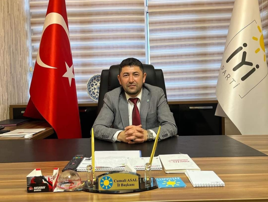 İYİ Parti Aksaray il başkanı Cumali Asal, görevinden istifa etti