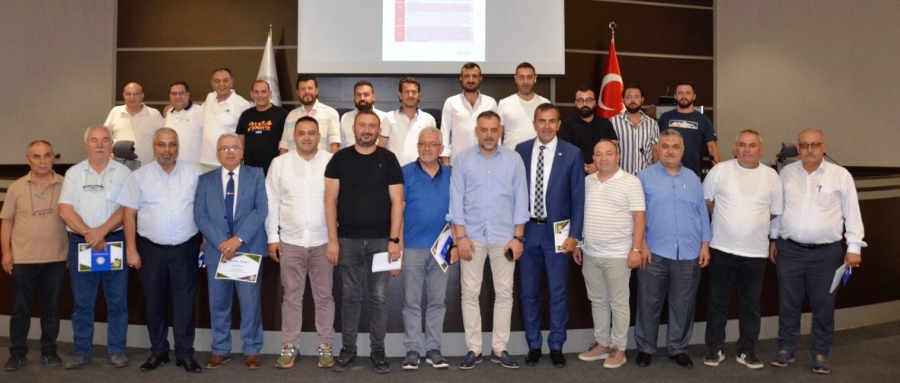 Sürücü Kursları Federasyonu yönetimi ve temsilcileri Aksaray