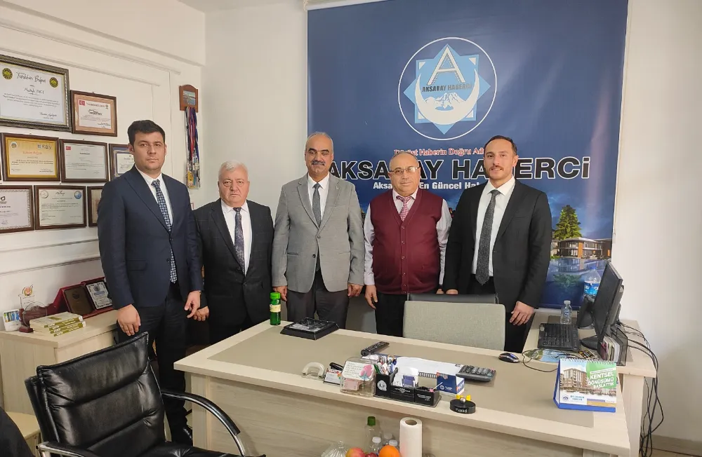 Aksaray MHP Belediye Başkan Adayı İrfan Çıtak’tan Gazetemize Ziyaret 
