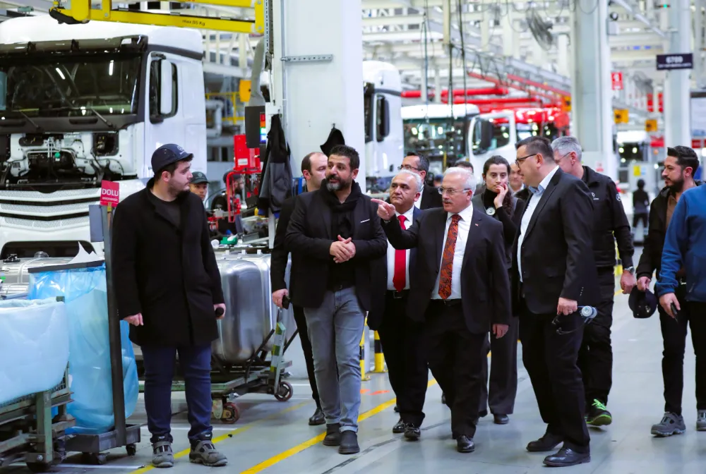 Türkiye’den İhraç edilen kamyonların büyük bir kısmı Aksaray’da üretiliyor
