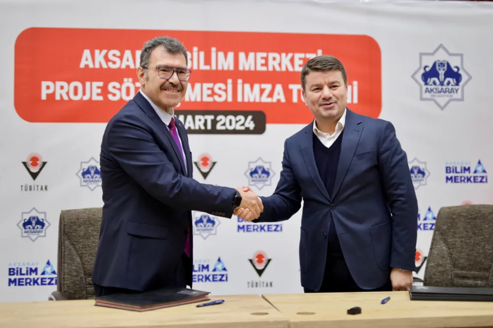 Aksaray Belediyesi ile TÜBİTAK arasında sözleşme protokolü imzalandı 