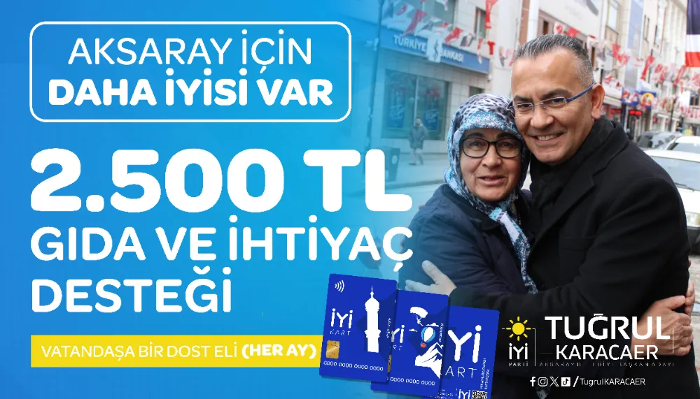 İYİ Parti Adayı Tuğrul Karacaer, Bu seçimin gündemi, ekonomi, tramvay ve emeklidir