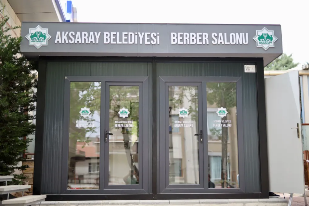 Aksaray Belediyesi emeklilere ücretsiz kuaför hizmeti vermeye başladı 
