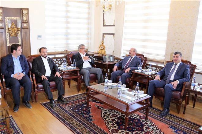 AK Parti Genel Başkan Yardımcısı Ahmet Sorgun Aksaray Valiliğini ziyaret etti