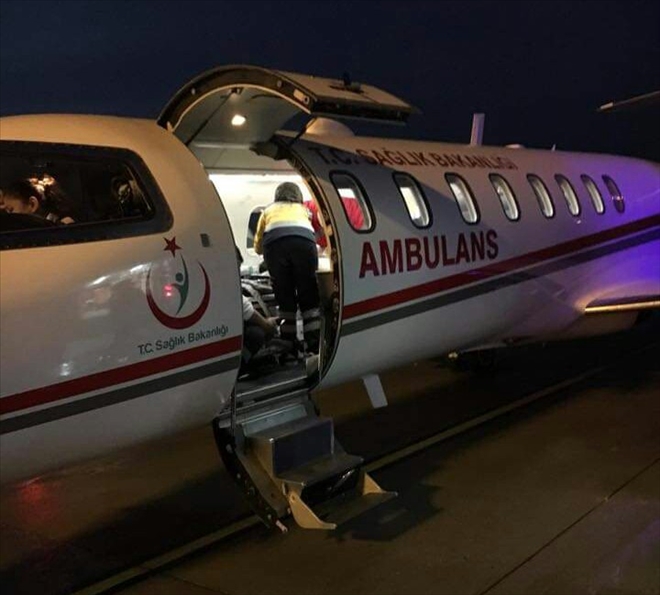 Ambulans Uçak Emir Bebek İçin Havalandı