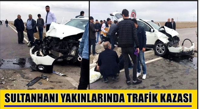 Aksaray´da trafik Kazası: 3 Yaralı