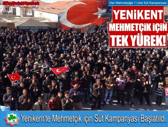 Yenikent Halkı  Mehmetçik İçin Tek Yürek | aksarayhaber68 | aksaray haberleri