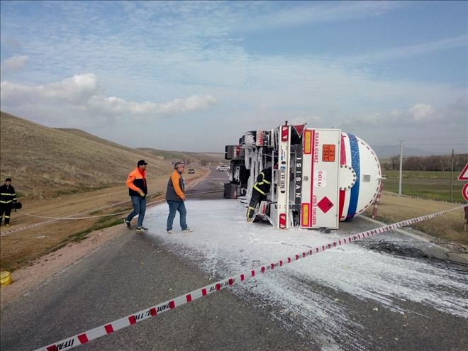Aksaray´da Tanker Faciası Ucuz Atlatıldı | aksarayhaber68 | aksaray haberleri