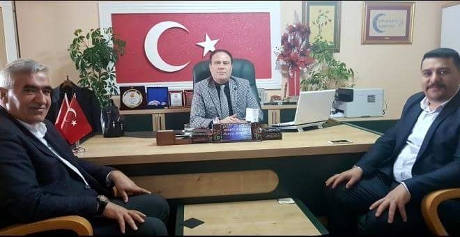 MHP Teşkilat Başkanları Şehit Aileleri Derneğini Ziyaret Etti