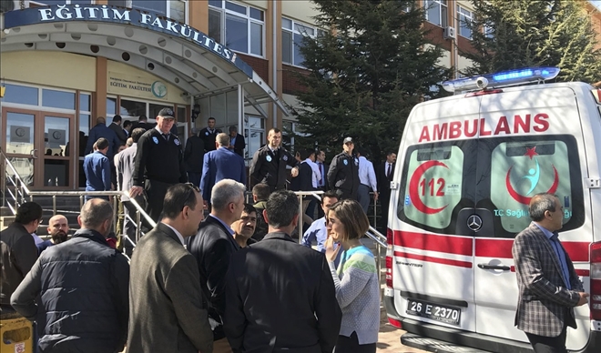 Eskişehir Osmangazi Üniversitesinde silahlı saldırı
