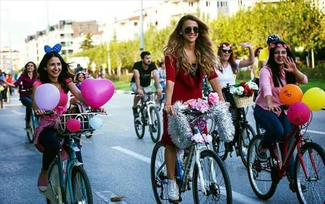 Süslü Kadınlar Bisiklet Turu Aksaray´da Yapılacak
