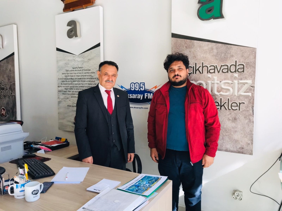 Tarsus Gazeteciler Cemiyetinden Aksaray’da Ziyaret