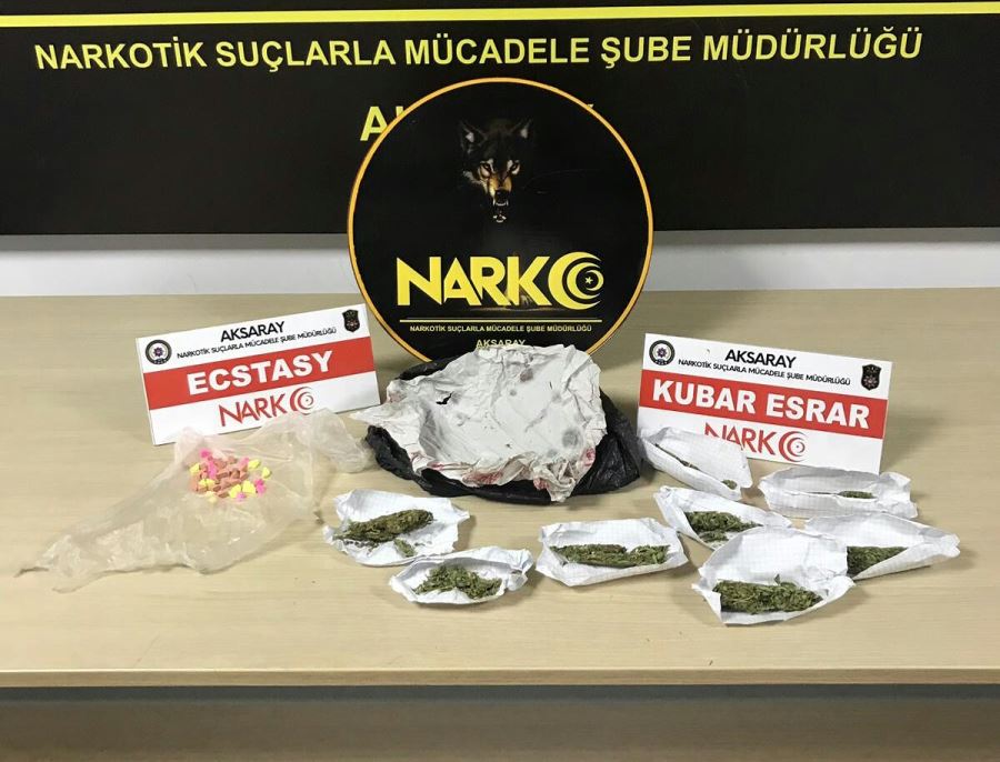 Aksaray Narkotikten Torbacı Operasyonu:3 tutuklama