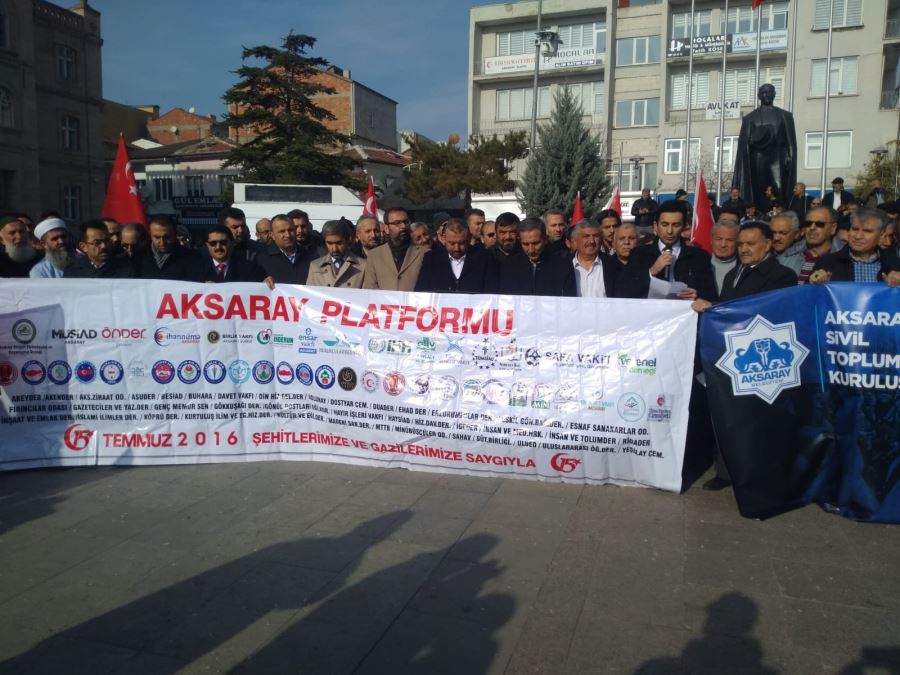 Aksaray Doğu Türkistan İçin Tek Yürek Oldu