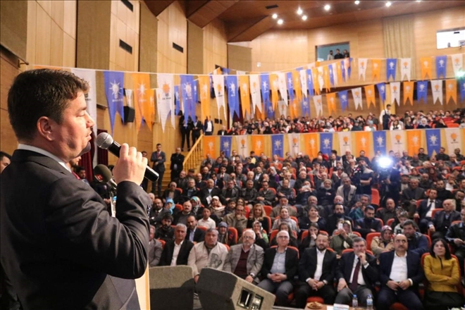 AK Parti adayı Dinçer,Aksaray projelerini anlattı