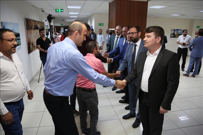  Aksaray Belediye Başkanı Evren Dinçer, Belediye Personeli ile Bayramlaştı
