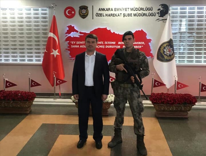 Başkan Dinçer´den Ankara Özel Harekat´a Anlamlı Ziyaret