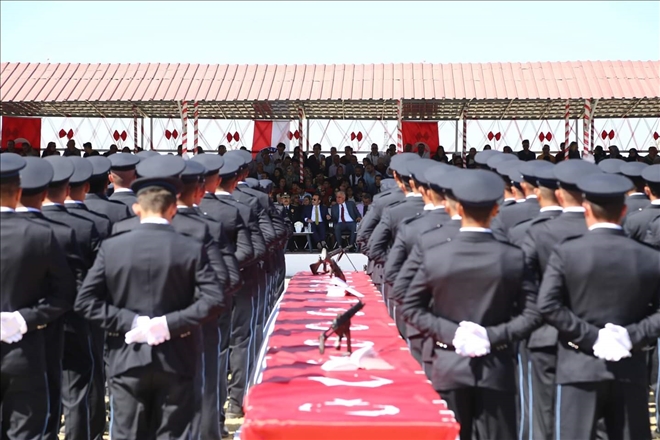 Aksaray POMEM´de 631 polis adayı için yemin töreni düzenlendi