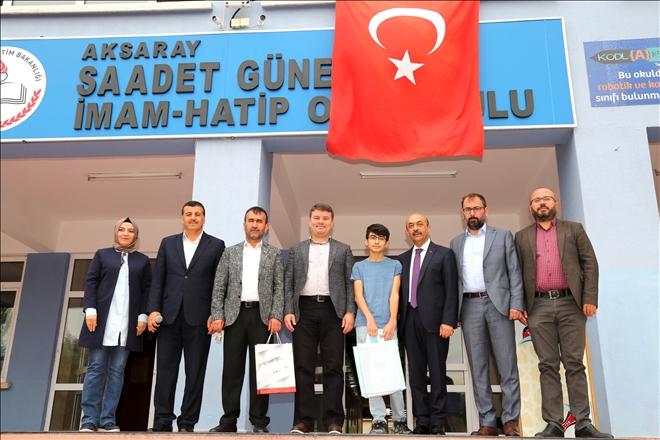 LGS Türkiye Birincisi Öğrencimiz Aksaray´ı Gururlandırdı