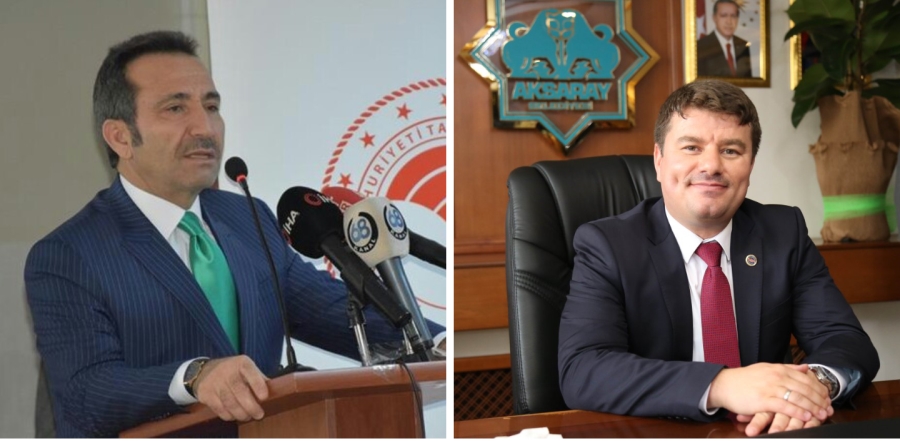 Aksaray Valisi Mantı ve Belediye Başkanı Dinçer