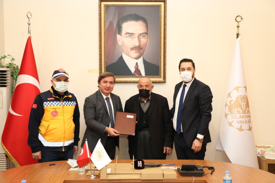 Aksaray’da 2 yeni 112 acil istasyonu için protokol imzalandı