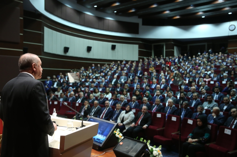 AK Parti Aksaray Teşkilatı Genişletilmiş İl Başkanları Toplantısına Katıldı
