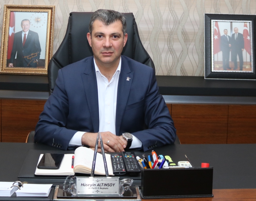 AK Parti İl Başkanı Altınsoy:Millet olarak bu zor günleri de atlatacağız