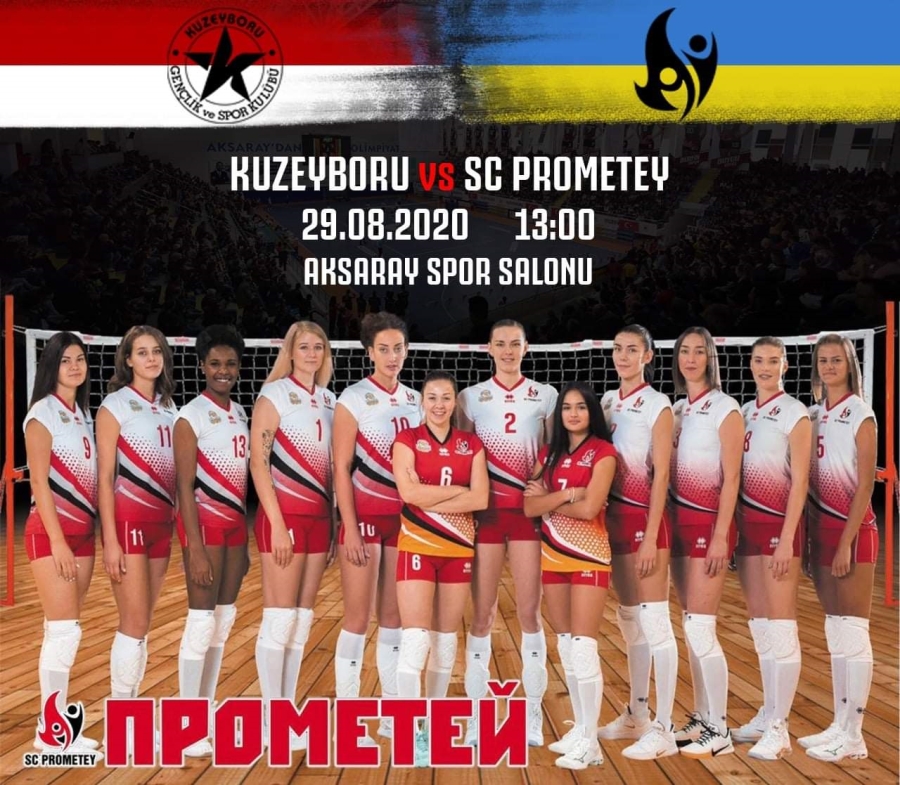 Ukrayna Şampiyonu SC Prometey Aksaray’da