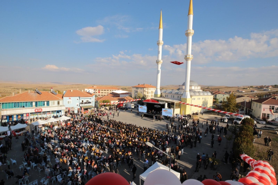 Aksaray Ağaçören 1. Ceviz Festivali büyük coşkuyla gerçekleştirildi