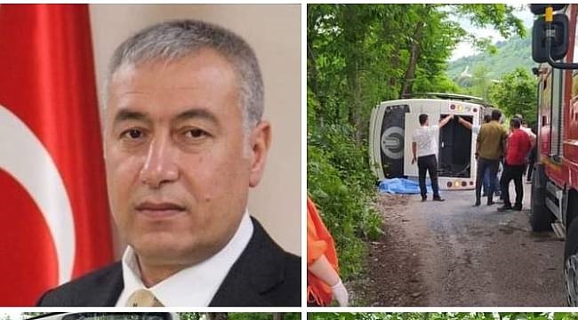 Öğretim görevlilerini taşıyan midibüs devrildi: Aksaraylı Dekan hayatını kaybetti, 19 kişi yaralandı