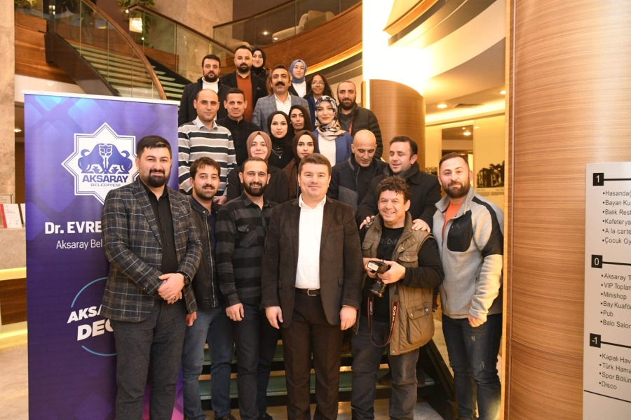 Başkan Dinçer,10 Ocak Çalışan Gazeteciler Günü’nde Gazetecilerle Bir Araya Geldi