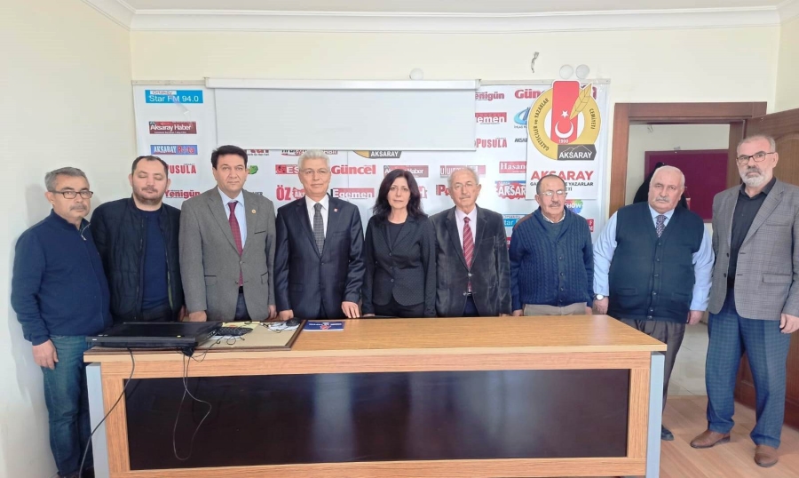 CHP İl Yönetiminden Orta Anadolu Gazeteciler Cemiyeti 