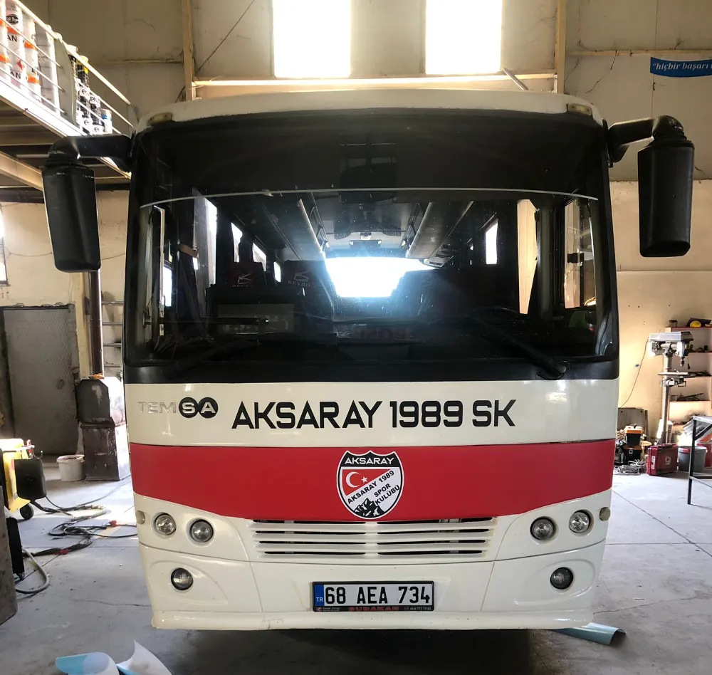 Aksaray 1989 Spor Kulübünde  Yeni Otobüs Heyecanı! O sene bu sene olacak
